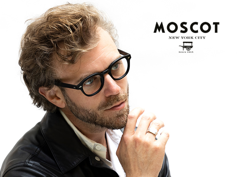 Moscot glasögon och solglasögon