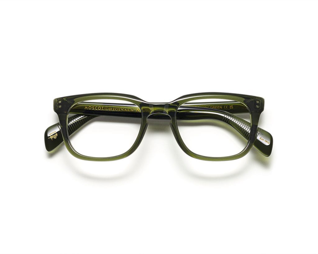 Moscot-SHIDDOCK_DARK-GREEN_Moscot Nyheter 2024