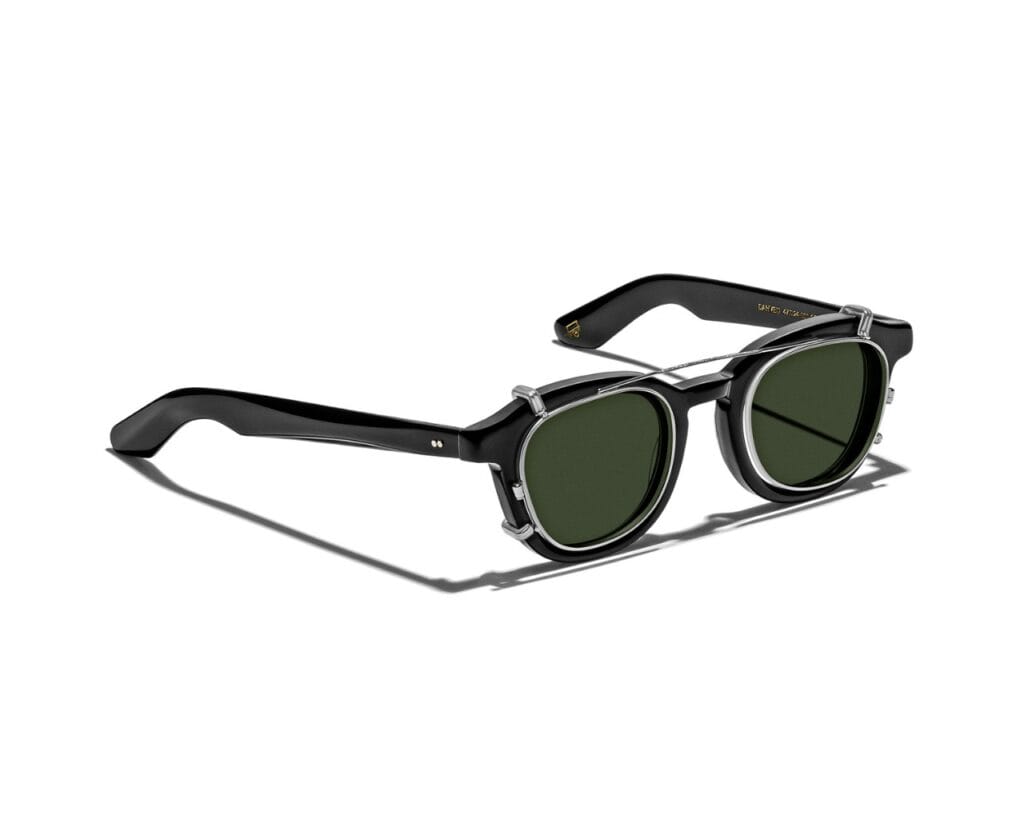 Moscot Dahven Clip On_Silver_monterad