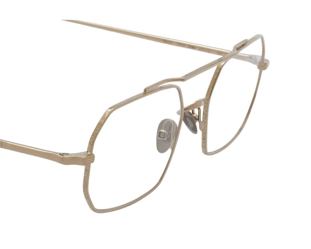Ahlem Clovis - Grey Gold glasögon detaljer