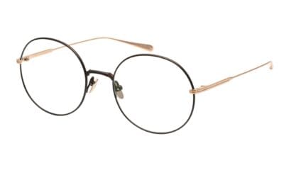 Masunaga Ronde 23 BR_Gold glasögon