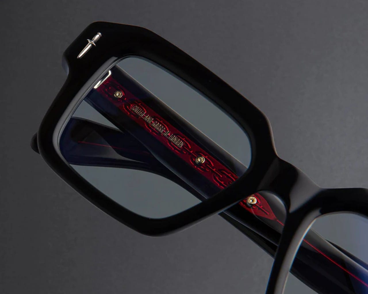 Cutler and Gross GFOP005_Black_glasögon_det