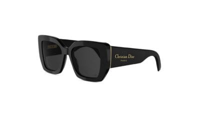 DiorOmbre S2I Black Square Sunglasses