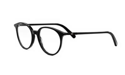 Dior Mini CD O R5I Black Round Eyeglasses