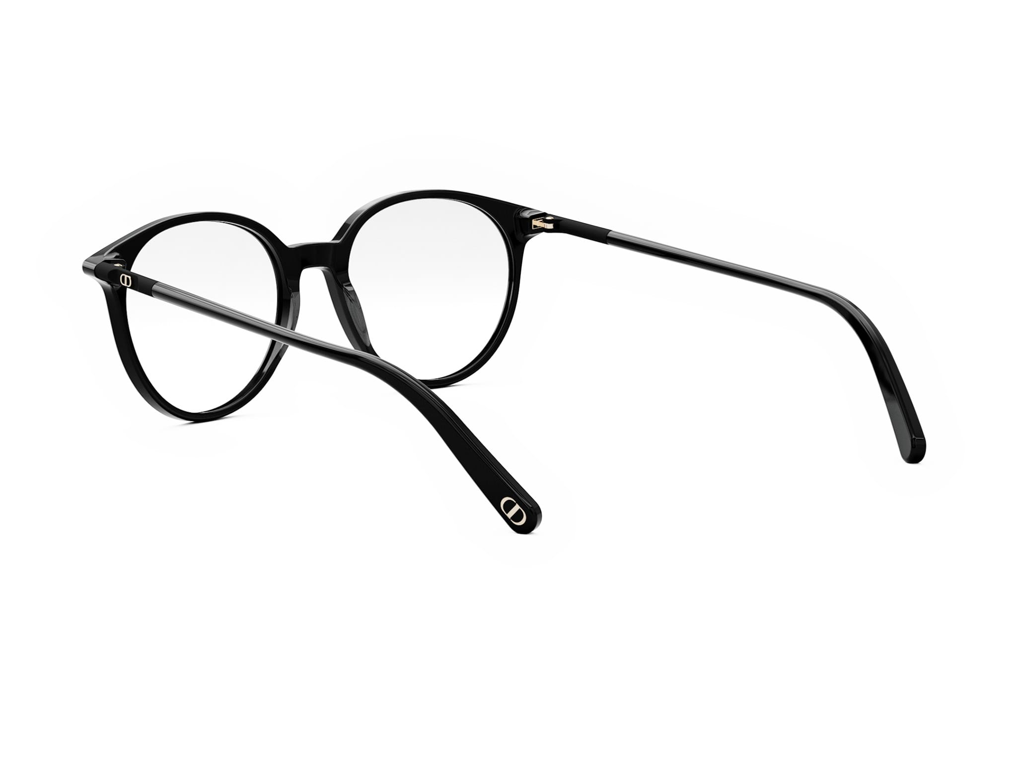 Dior Mini CD O R5I Black Round Eyeglasses