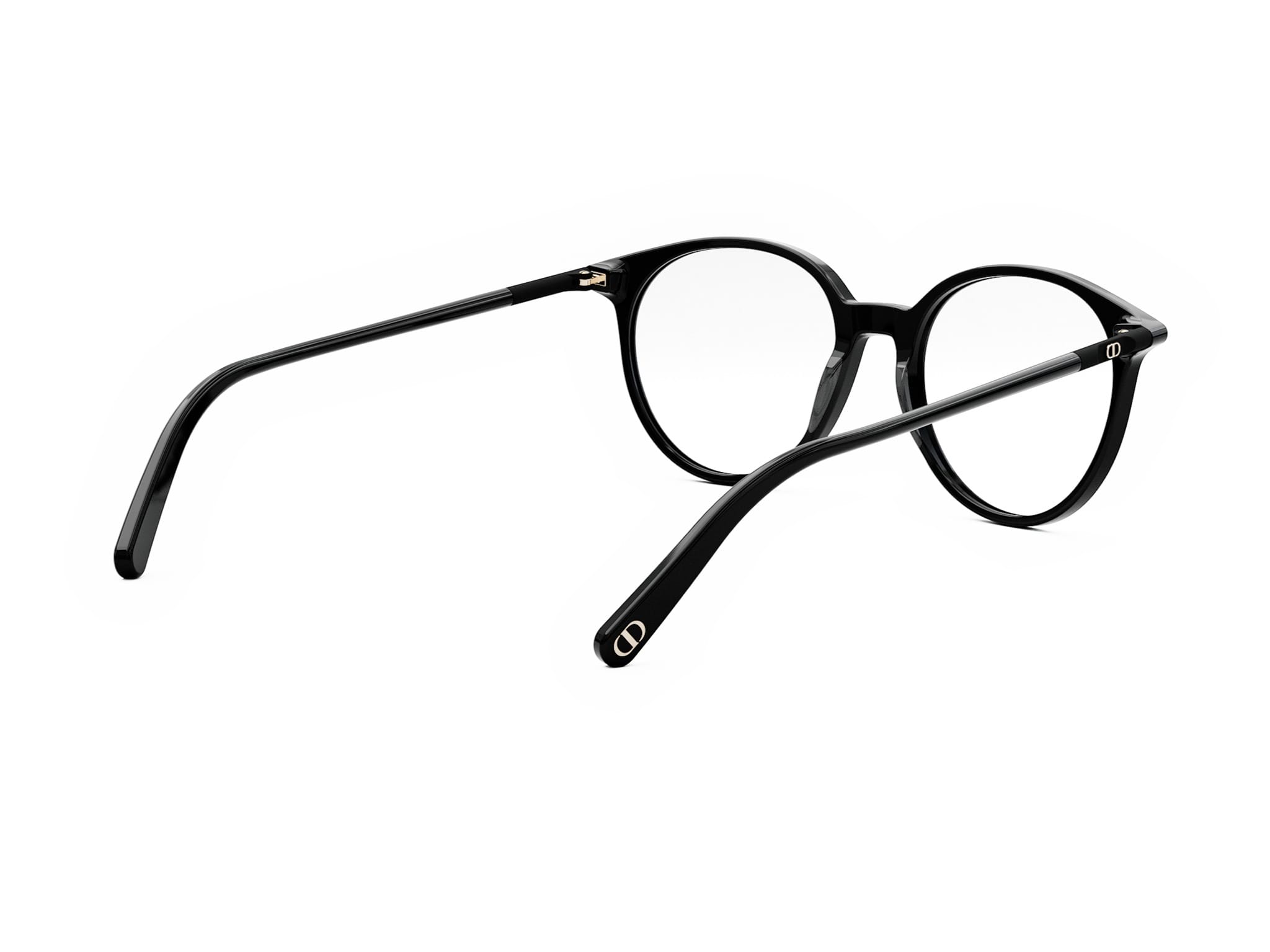 Dior Mini CD O R5I Black Round Eyeglasses