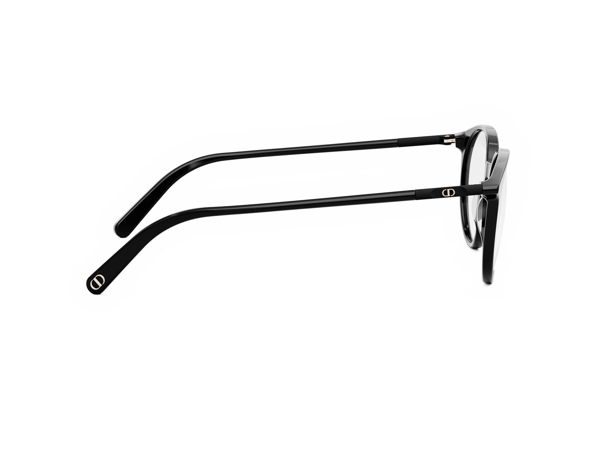 Dior Mini CD O R5I Black Round Eyeglasses
