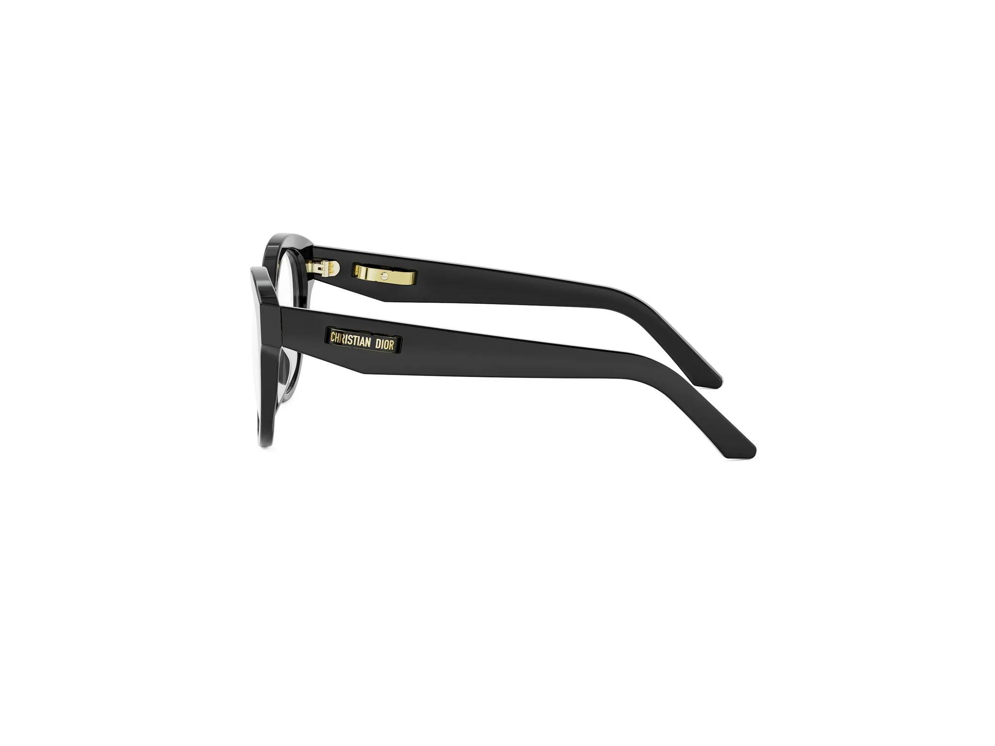 DIOR CDiorO B2I Black Round Eyeglasses