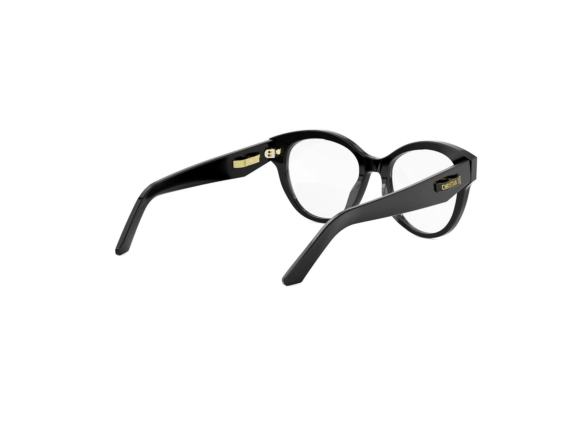 DIOR CDiorO B2I Black Round Eyeglasses