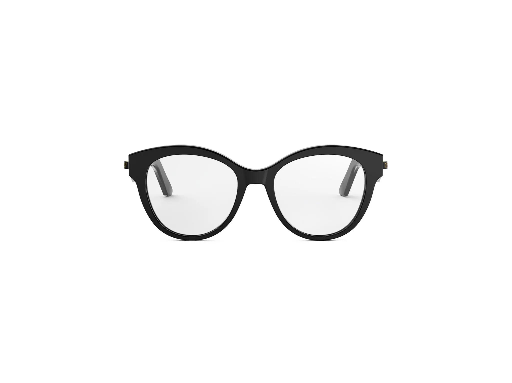 DIOR CDiorO B2I Black Round Eyeglasses