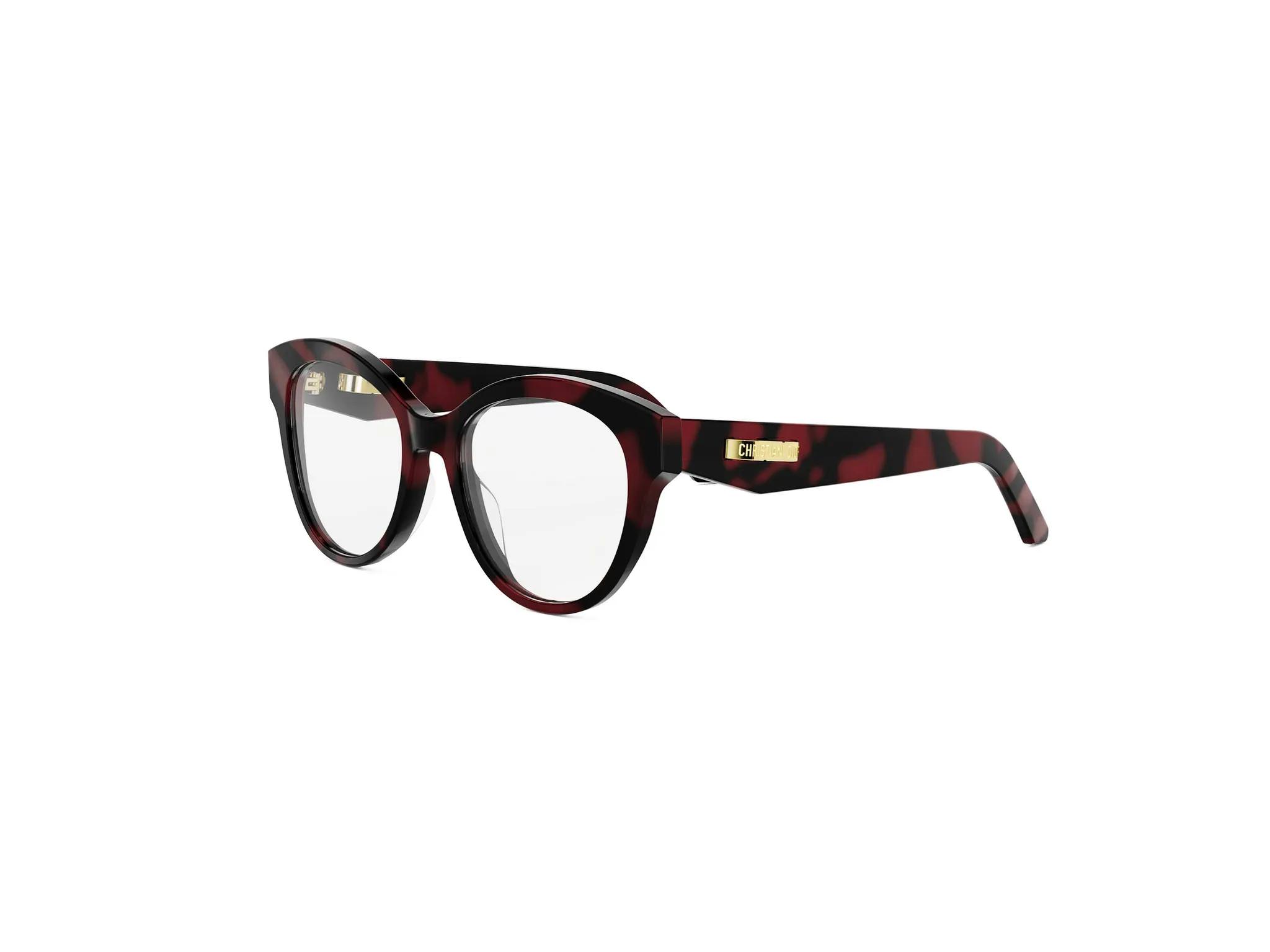 DIOR CDiorO B2I Havana Round Eyeglasses