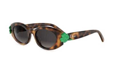 Dior Clover B1I Havana Oval Sunglasses